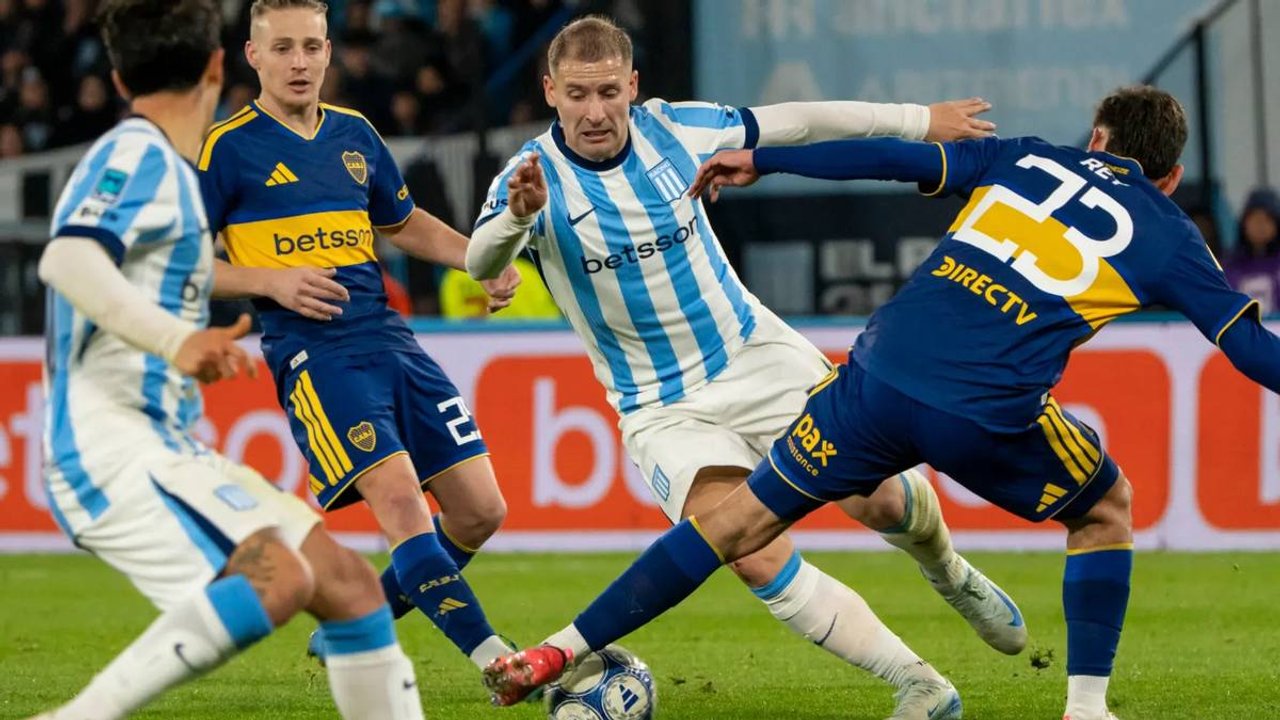 Boca y Racing dejaron el clásico abierto: empate, polémicas y un golazo en Avellaneda thumbnail