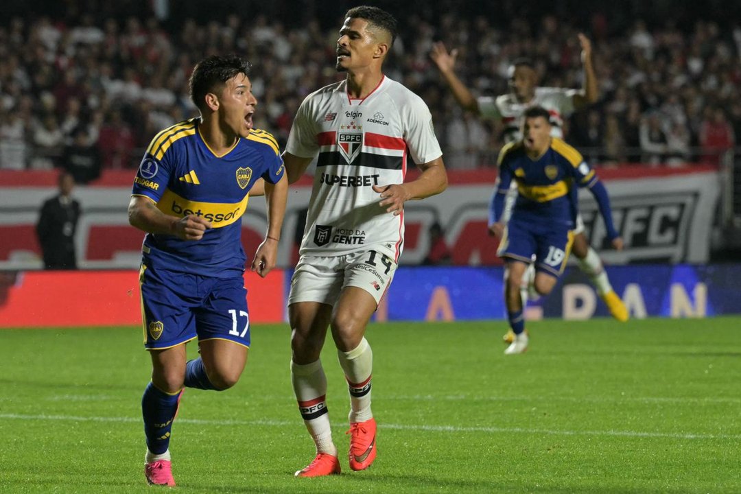 Boca aguantó en Brasil y selló su clasificación a las semifinales de la Sudamericana thumbnail