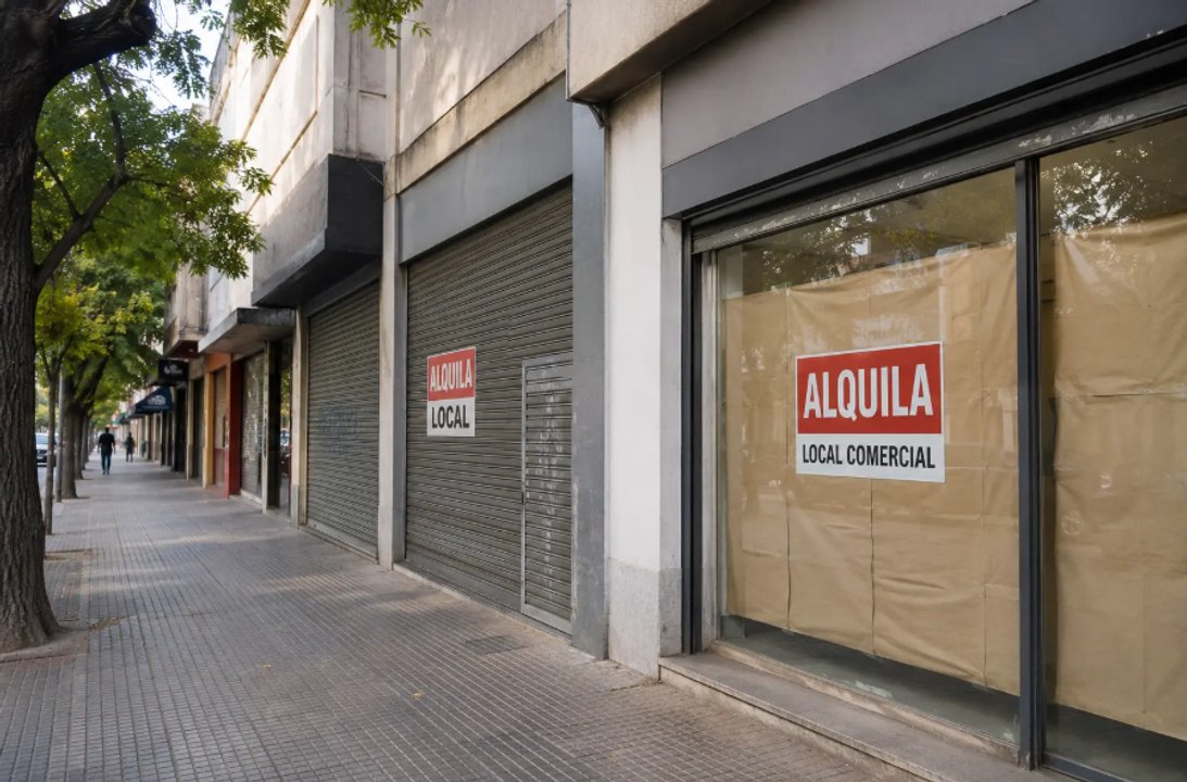 Se cuadruplicó la cantidad de locales comerciales vacíos en Córdoba