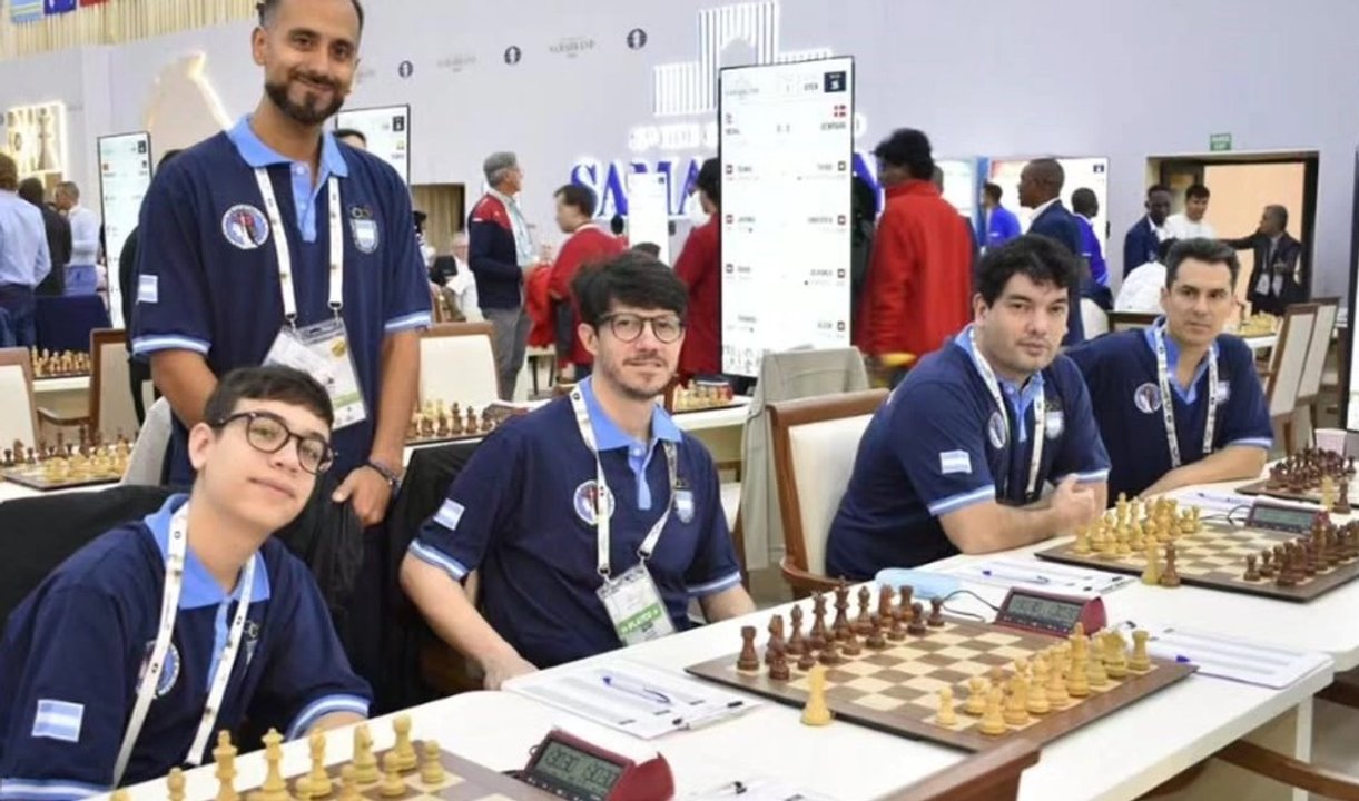 Olimpiada de Ajedrez: la victoria clave de Federico Pérez Ponsa impulsa a Argentina frente a Corea del Sur thumbnail