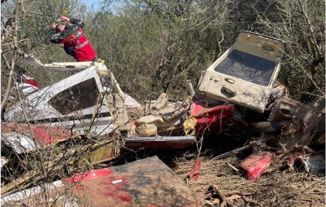 Cayó una avioneta en Córdoba: hay personas heridas