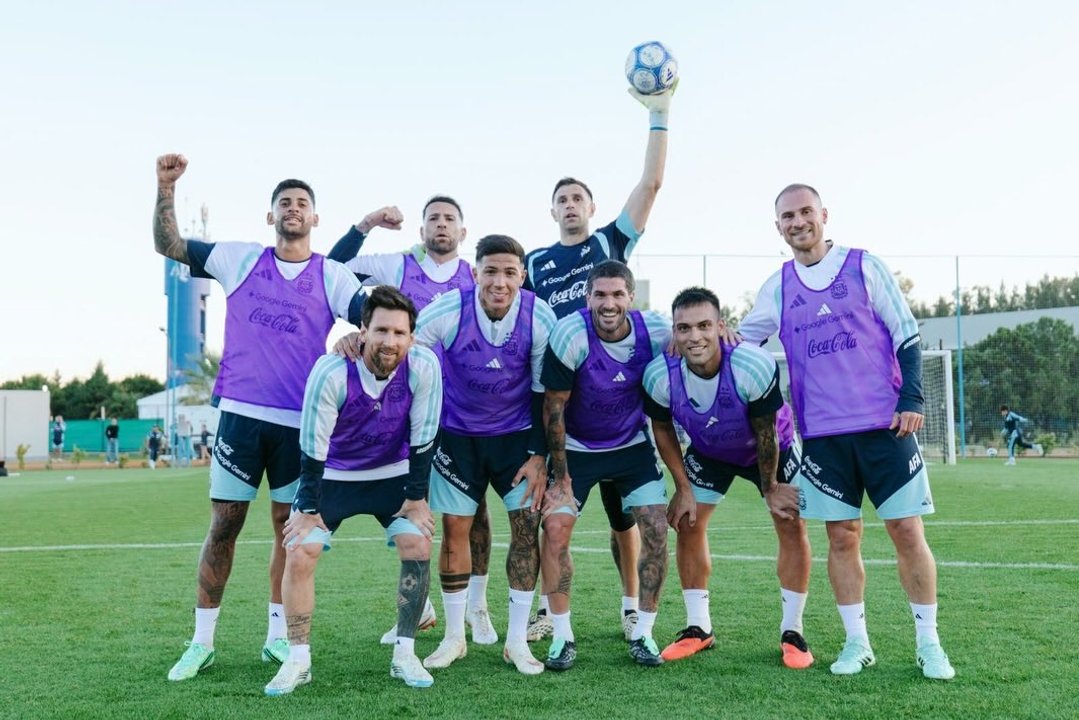 Messi se despidió en Ezeiza: así fue su último entrenamiento con la Selección thumbnail