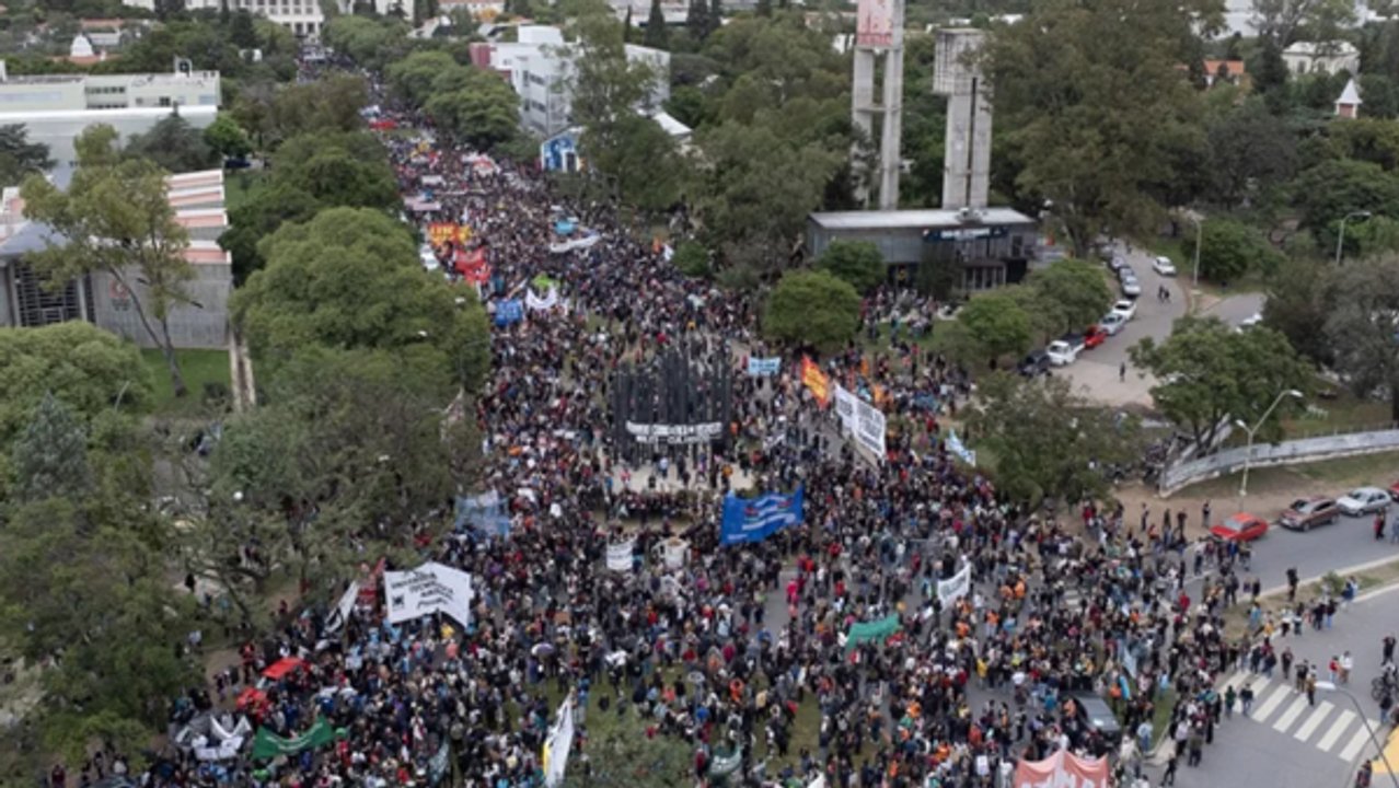 Marcha Universitaria en Córdoba: la UNC difundió el cronograma oficial para este jueves